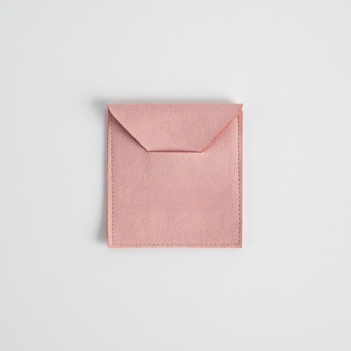 Plug-in Micro Jewelry Pouch with Envelope Flip-Top