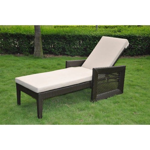 Anti Rust Sgs Pe Rattan Ourdoor Sunbed China Manufacturer