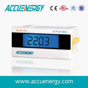 AcuDC 210/220 Series dc panel meter