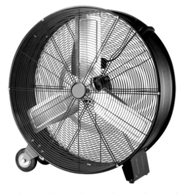 High Velocity Industrial Drum Fan