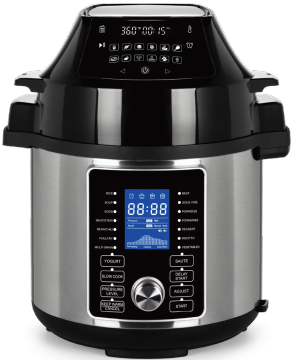 Good Quality Hot Sale: Customizable Electric Pressure Cooker & Air Fryer - Multi-Function Kitchen Appliance