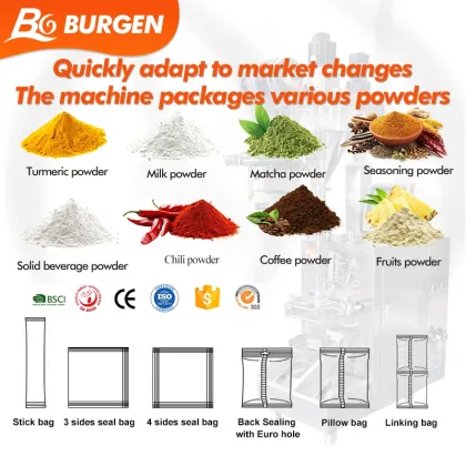 BG Automatic Chilli Curry Spice Packing Machines
