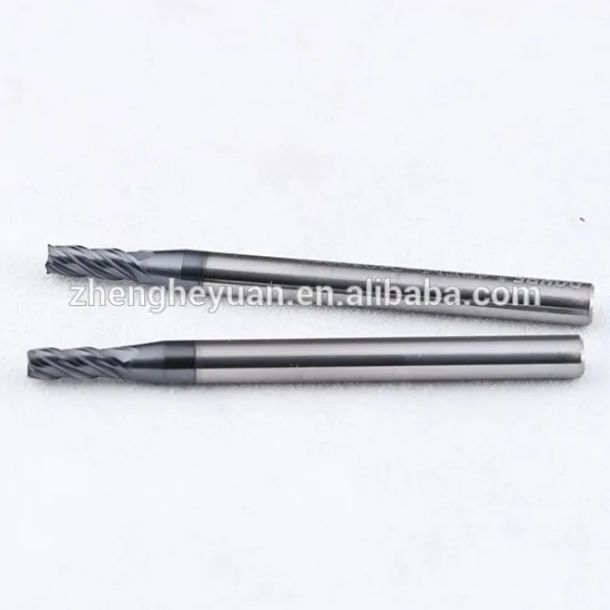 Indexable CNC ultra micro carbide end mills for 3C industry-ZHY