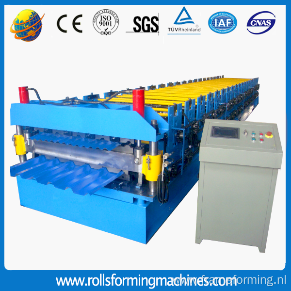 Roll forming machine metal roofing
