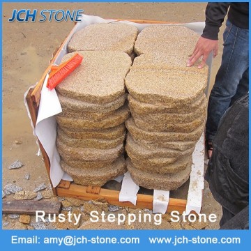 Decorative wall culture stone rusty stepping stone