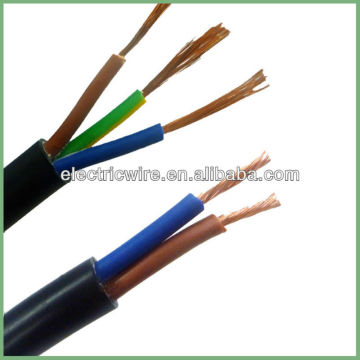 2~3 cores PVC insulated flexible power wire cables