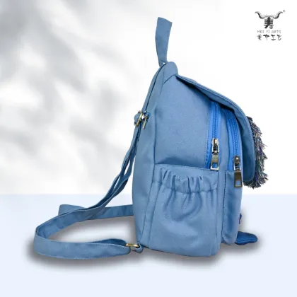 Ethnic Handmade Owl Outdoor Casual Backpack