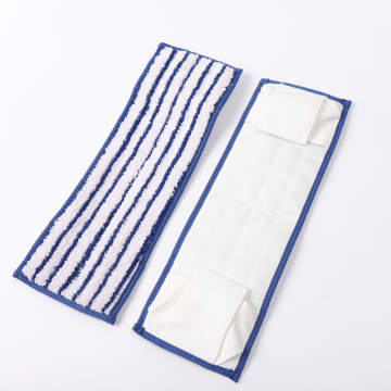 Microfiber flexible flat mop