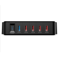 6-Port-Schnellladegerät mit USB-C &amp; QC3.0