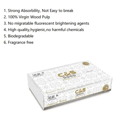 Soft Disposable Fold Soft Pack Face Facial Tissue