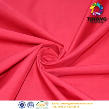 65 polyester 35 cotton poplin fabric plain cloth