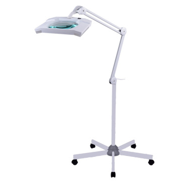 Rechargeable Magnifying Lamp with Dimming Feature and Skin Analyzer