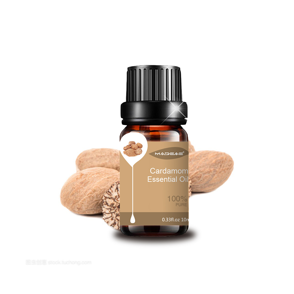 100% safi ya mmea wa oganic mafuta ya Cardamom kwa huduma ya ngozi ya diffuser - 10ml