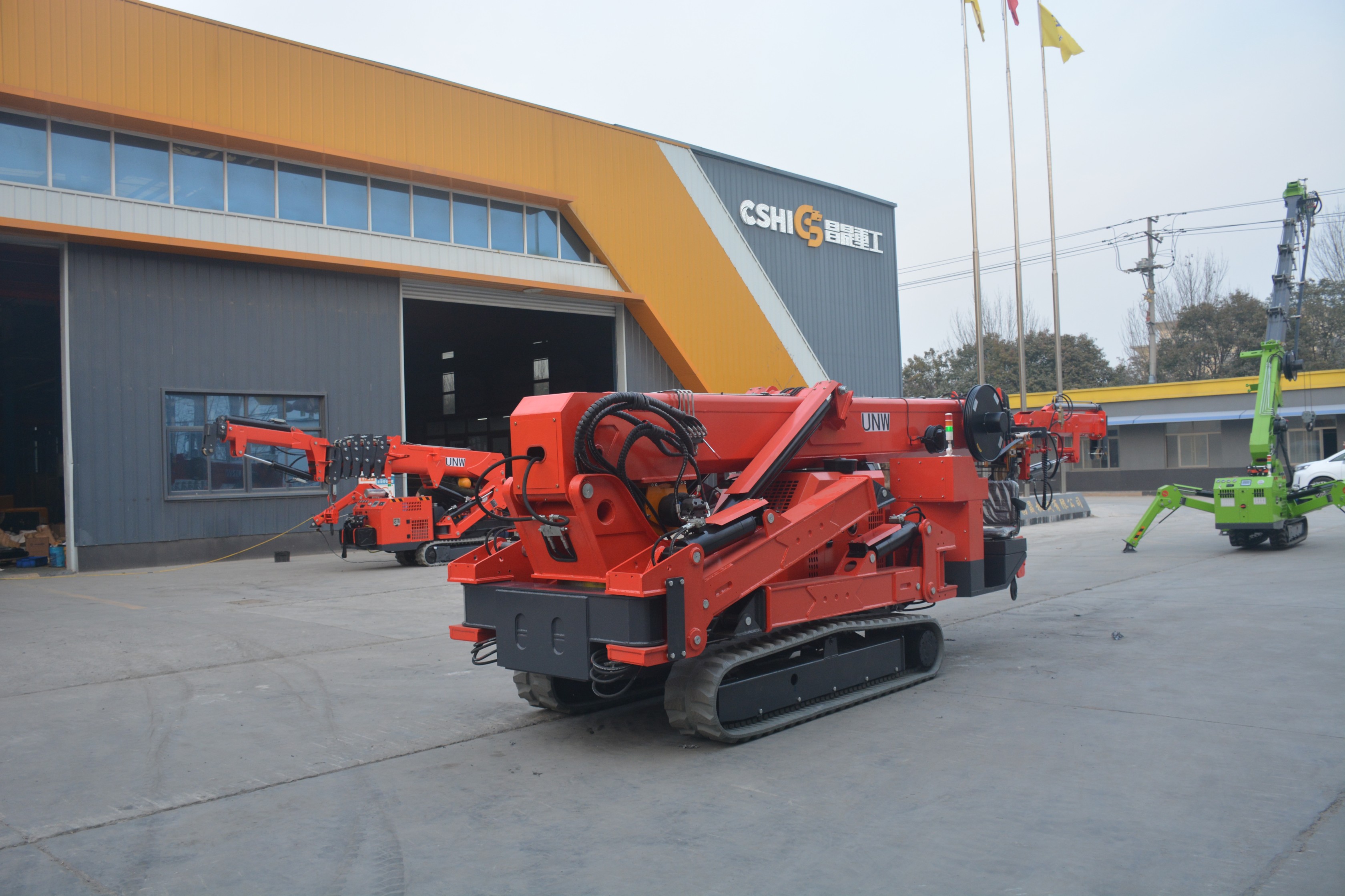 8T Spider Crane