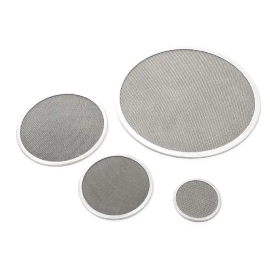 Stainless Steel Edge Wrapped Filter Mesh Disc