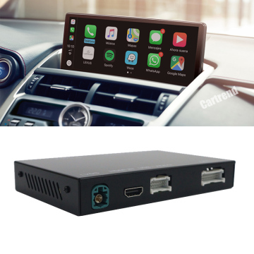 Wireless CarPlay for Lexus: NX, RX, ES, GS, IS Car Screen Add-on & Smart Phone Mirror Link