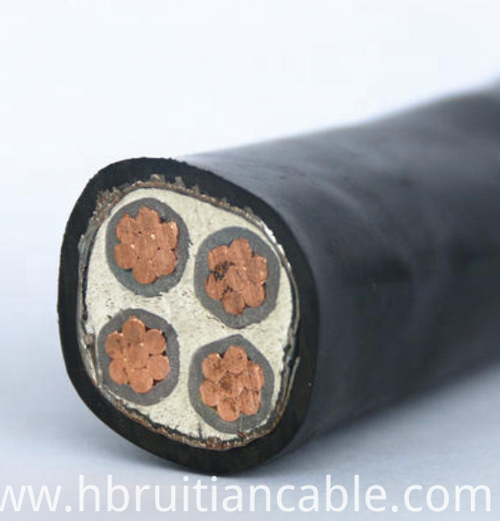 XLPE Insulated Steel Tape Armoured Underground 5x185mm2 Power Cable UK