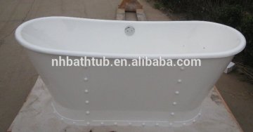 Double Slipper Piedmont Cast Iron Tub