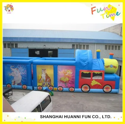 Super Inflatable Slide Obstacle Course CN 71 For Playland