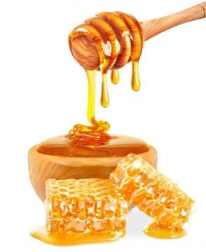 raw and natural organic rape bee honey