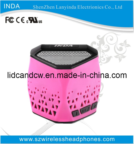 2014 Newest! ! ! Portable Bluetooth Wireless Speaker with Built-in Microphone