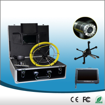 Underwater Video Camera Drain Pipe Camera System with Meter/Foot-Counter