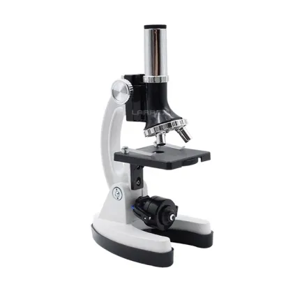 300X-1200X Compound Microscope for Kids - Metal Body STEM Toy with Glass Optics