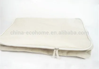 canvas quilt bag with handle,blanket bag