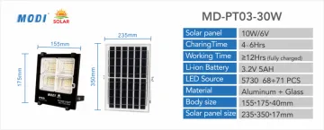 solar powered flood light review
