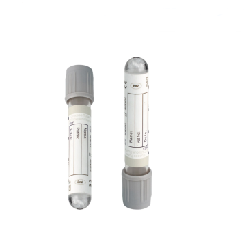 13*75mm Grey Cap Blood Collection Vacuum Tube