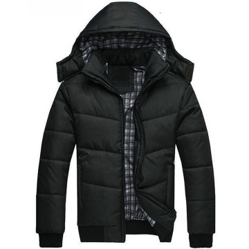Korean Fashion Urban Cotton Coat - Warm Winter Clothing for Men