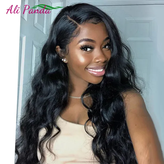 wholesale Blonde 4x4  Lace Front Wigs body wave For Black Women  Cuticle Aligned Human Hair Wig