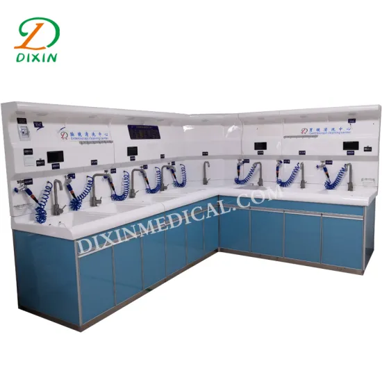 Polymer material of flexible endoscope cleaning center