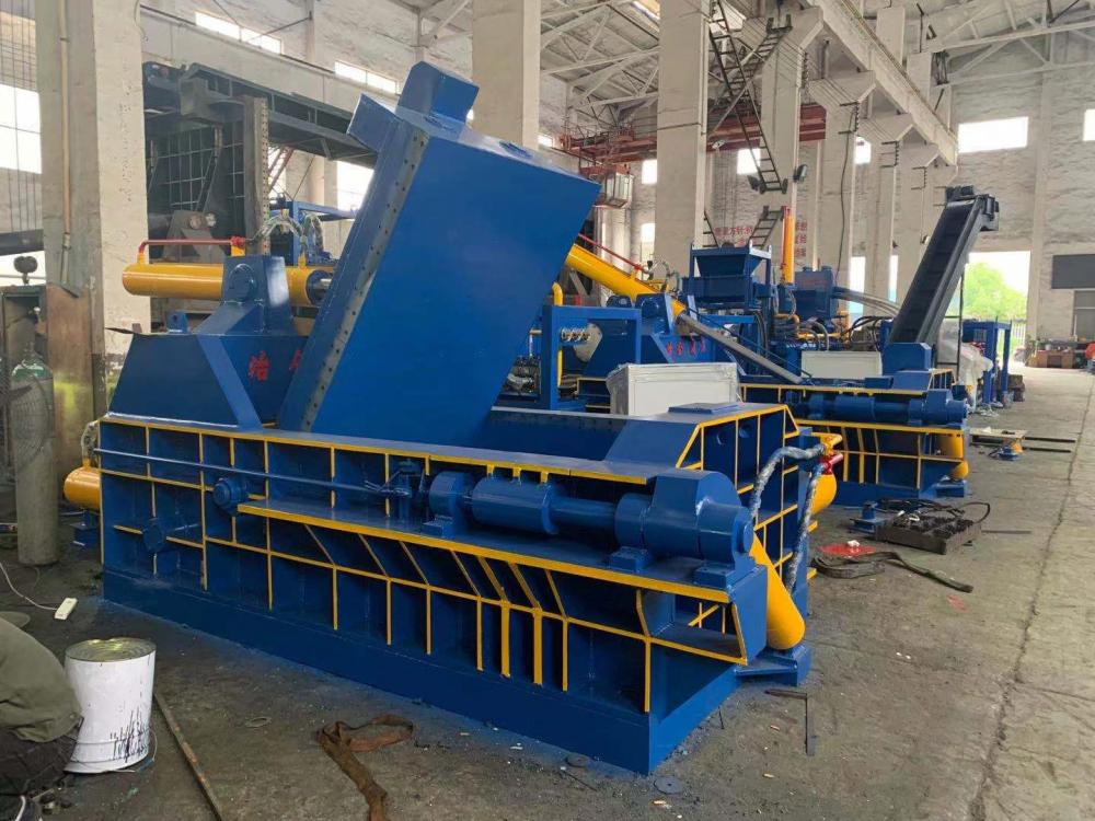 Copper Shavings Scraps Metal Automatic Hydraulic baler