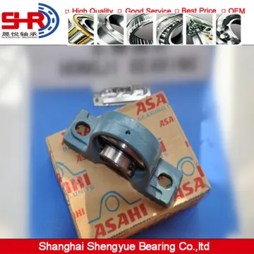 Cast iron housing chrome steel bearing UCP207 ASAHI mounted bearing units P207