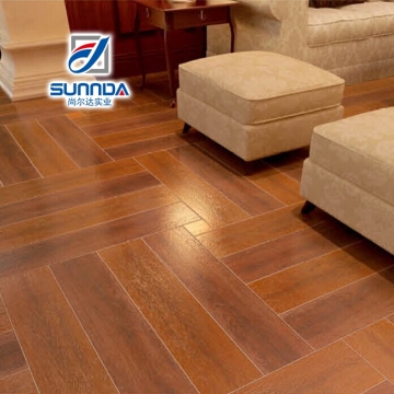 wood imitation ceramic rough finish porcelain flooring tiles for sitting room, bedroom, kitchen