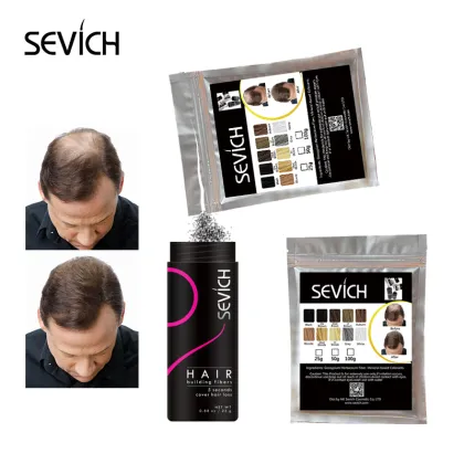Beauty Salon Instant Thickening Hair Fiber Powder Thickening Hair Fibers Building Wig Extensions Refill Black Colors 100g