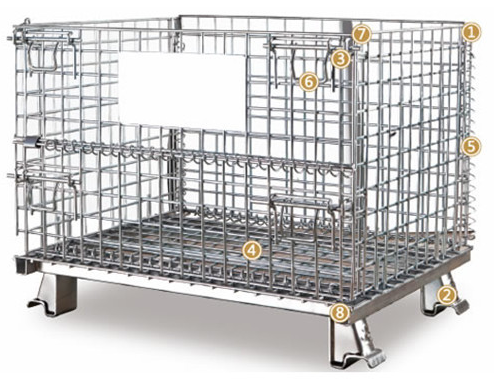 Warehouse Wire Container