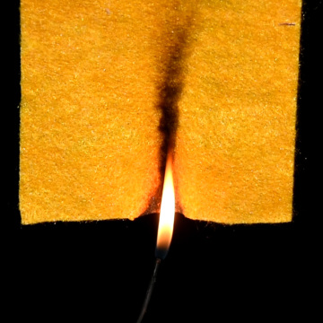 Non-woven fabric, fireproof and flame-retardant thermal insulation material, high-temperature resistant needle-punched felt
