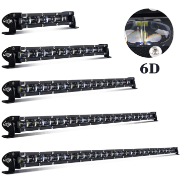 Super Bright 6D Offroad Driving LED Bar Lights for Trucks, ATVs, UTVs, and 4x4s