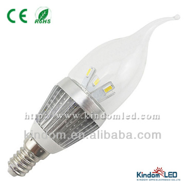E27/E14/B22 LED candle light bulbs 4W 310lm