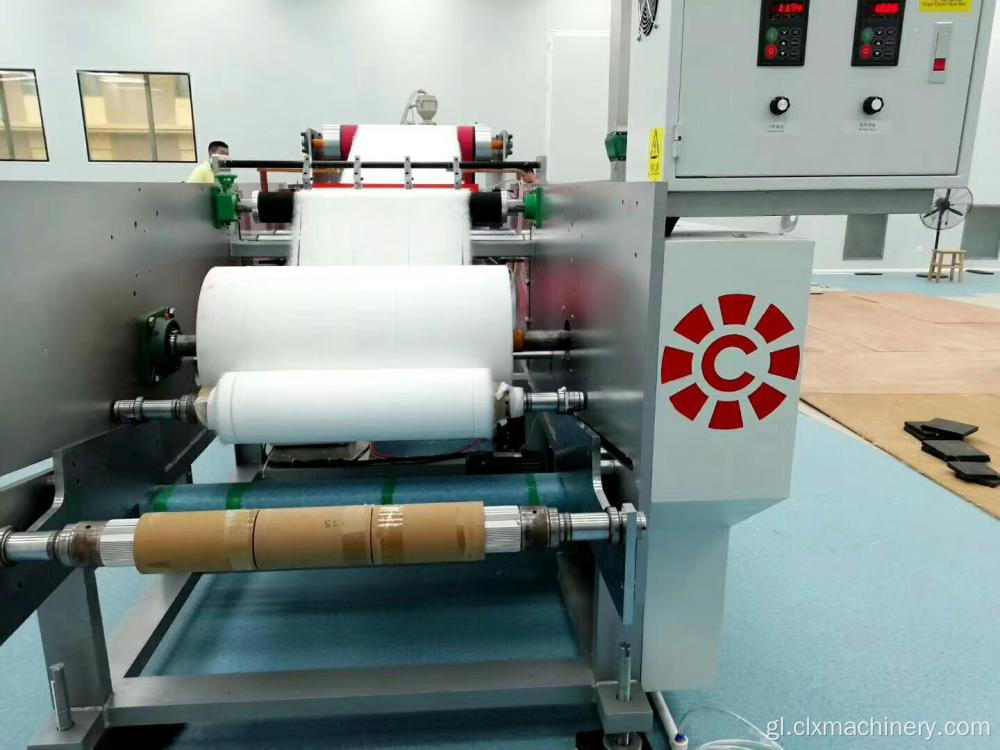 Máquina de produción de tecido fundido fundido