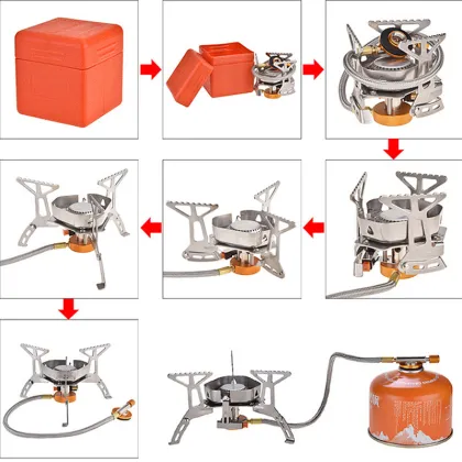 Portable Winpolar Caravan Cooktop: Biolite Camping Stove for Outdoor Use