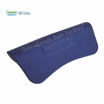 Blue Pillow with Headrest for Rectangular Bath Tubs