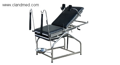 Spray gynecology bed