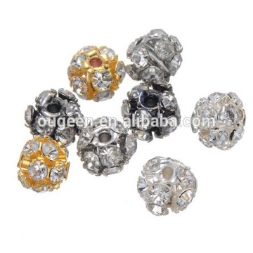 rhinestone rondelle spacer beads,cheap wholesale spacer beads,spacers for jewelry making