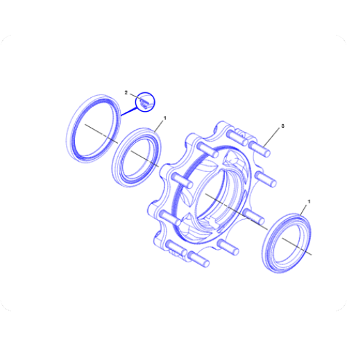 Backhoe Loader 420E Bearing 209-4232/2094232