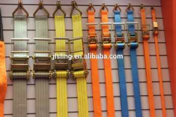 1.5" 30' flat polyester strap /Heavy Duty Ratchet Tie Down Strap