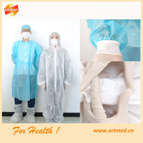 non woven disposable surgical gown sterile for hospital