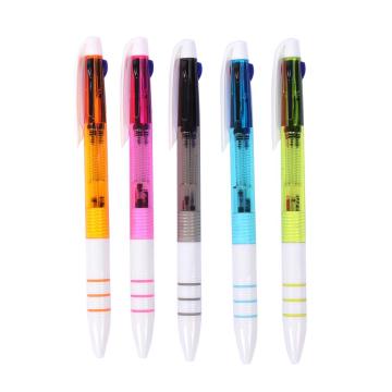 stylo à balle multicolore de haute qualité 3 en 1